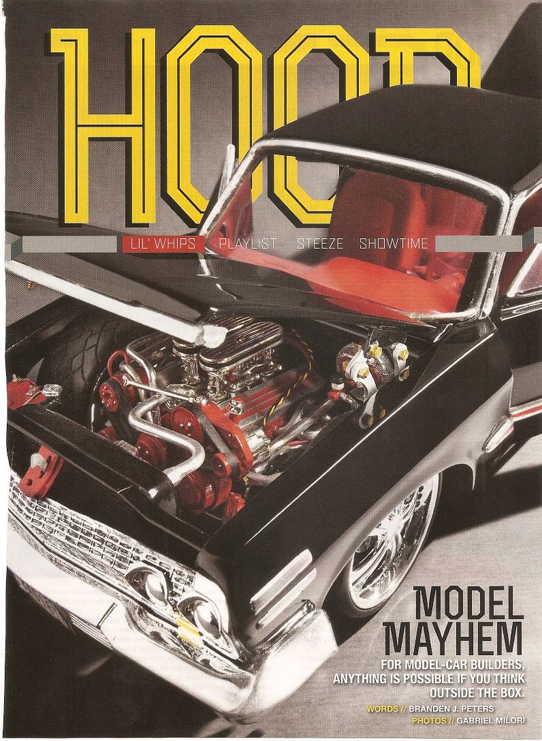 RIDES MAGAZINE "DONK BUILD" Model Car Builders Association